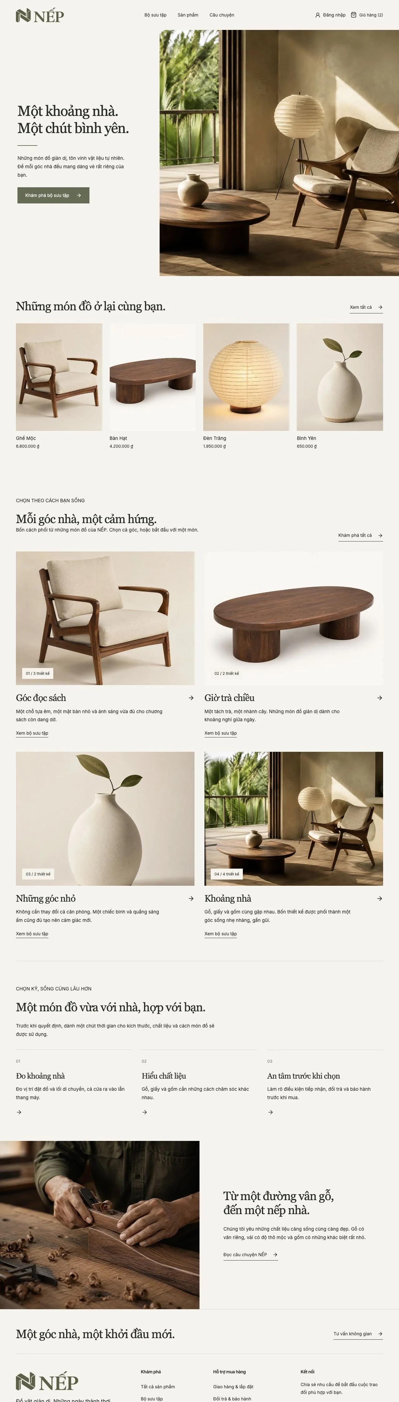NẾP homepage